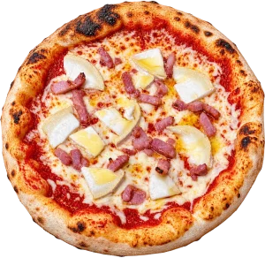 Pizza Chèvre lard